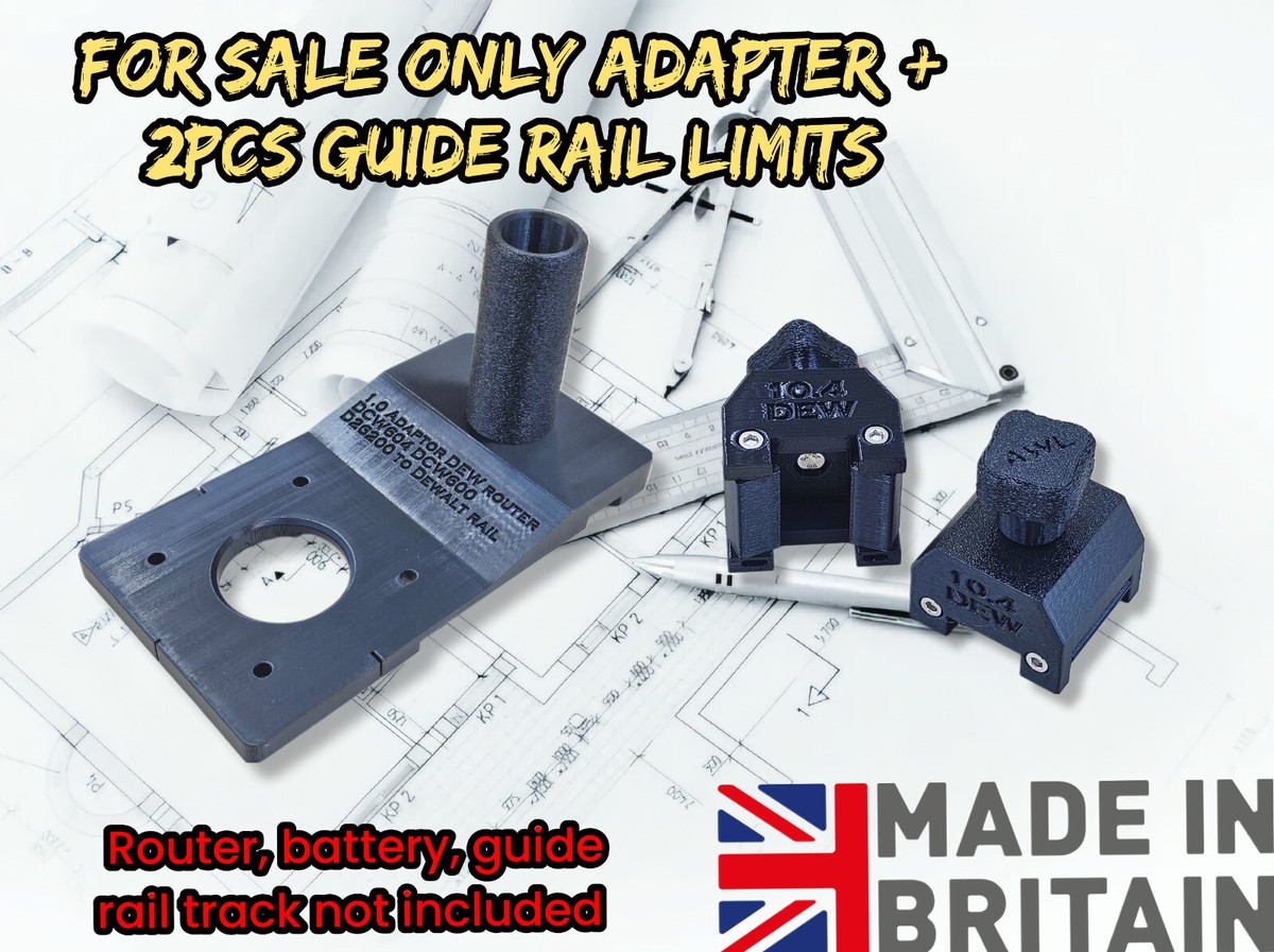 Ryobi RTR18-0 R18TR-0 ONE+ Adaptor base router guide EVOLUTION rail