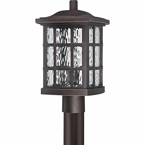 Quoizel SNN9009PN 1-Light Stonington Outdoor Lantern in Palladian Bronze - Picture 2 of 9