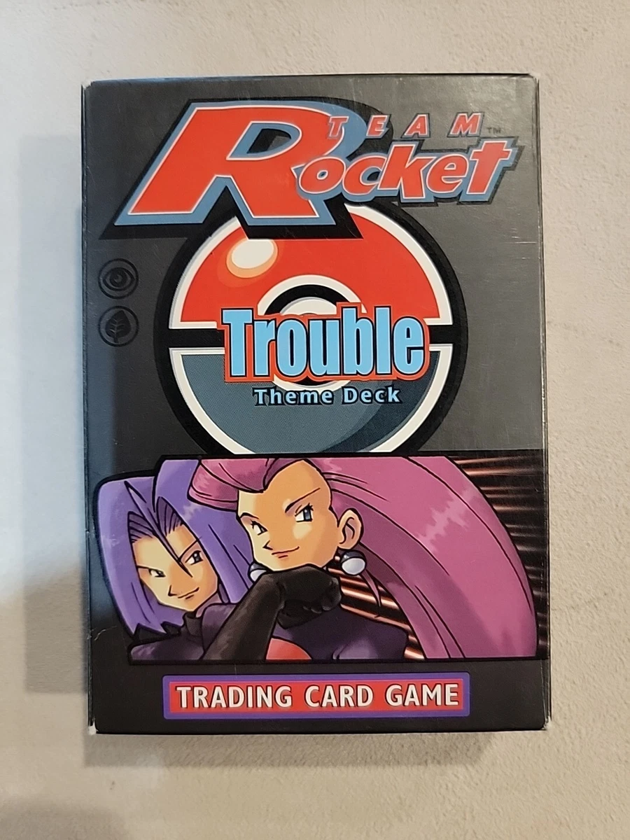 Pokémon TCG Team Rocket Sealed Collectible Card Game Decks & Kits