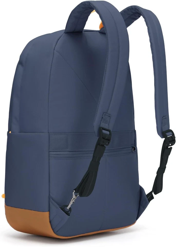 Mochila antirrobo Pacsafe GO 25L, azul costero, antirrobo Foto 4 de 4