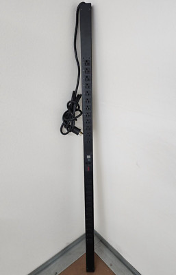 APC AP7830 NEMA L5-20P 120V 16A x24 NEMA 5-20R Outlet Metered Rack PDU | Dented