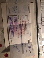 recu quittance la henin pret timbre fiscal sec 1970