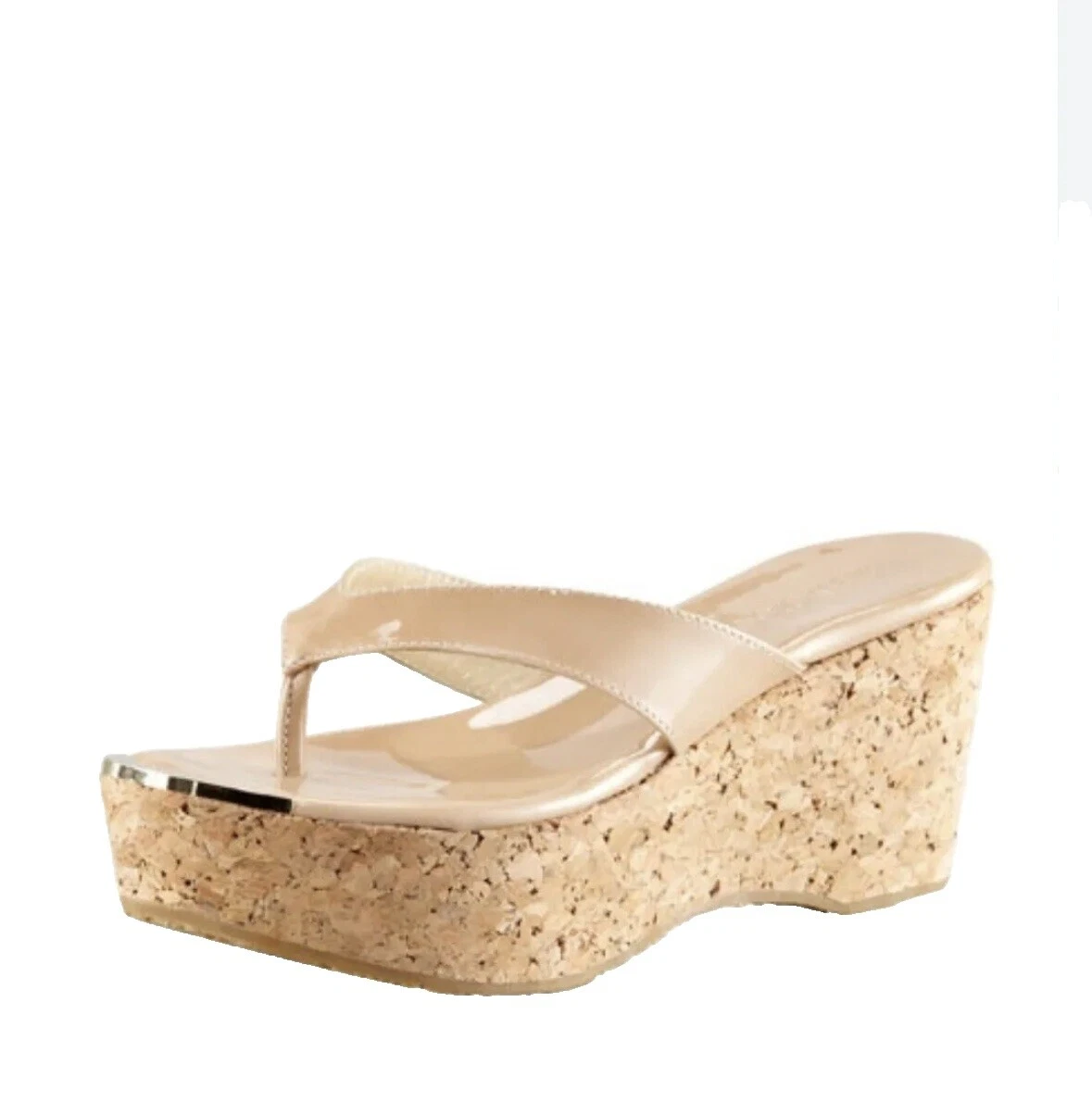 Босоножки Jimmy Choo Patent кожаные однотонные для женщин