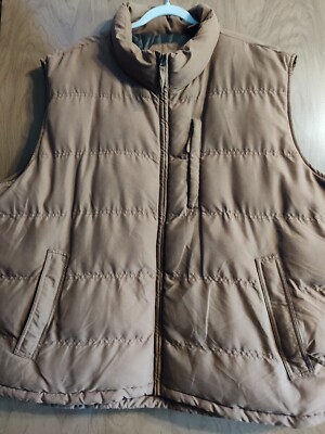 JOHN'S BAY Men's Full Zip Quilted Puffer Size Multiple 