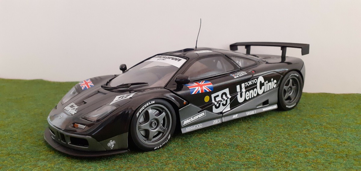 McLAREN F1 GTR WINNER LE MANS 1995 UENO CLINIC 59 LEHTO 1/18 UT