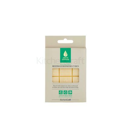 Kitchencraft Naturelemente - Bienenwachs-Auffrischungswürfel