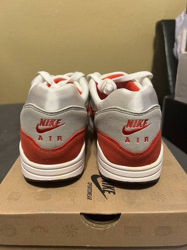 Anniversary Air Max 1 Nike Air Max 1 QS Sport Red 2009 378830-161 Size 11.5 New - Picture 4 of 12