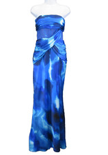 ASOS Design Women’s Maxi Dress UK 10 US 6 Blue Polyester [NEEDS REPAIRS] #4367