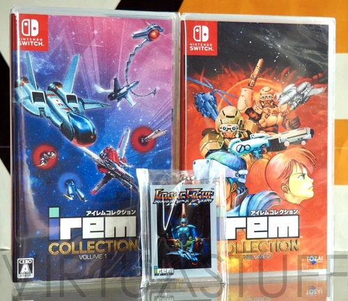 Irem Collection Volume 1 + 2 + Keychain Bonus, Nintendo Switch Japan Market, new