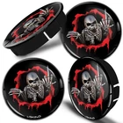 4 x hub cap 60 mm hubcaps wheel cover hub caps wheel cover skull