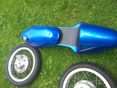 Seeley Tr5oo Zweitakt Renntank Suzuki gt 500 tz