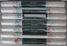 Image of Laura Ashley Sweet Pea Rose White Wallpaper 7 Rolls avail price per roll.