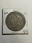 1878-CC $1 Morgan Silver Dollar Rare Key Date Carson City CC Nice VF/XF