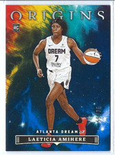 2023 Panini Origins WNBA Laeticia Amihere Rookie Card RC #95 Blue Parallel 55/75