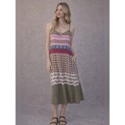 prAna Boho Geometric Print Midi Dress Pink Olive Strappy Flowy Lined Sundress S | eBay prAna Boho Geometric Print Midi Dress Pink Olive Strappy Flowy Lined Sundress S | eBay