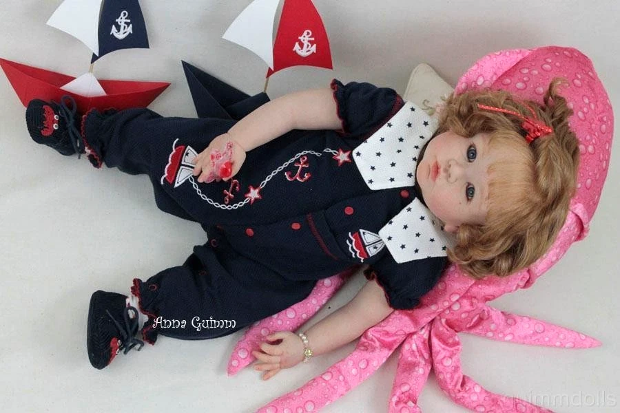 3M Nautical Romper 11pc Set NEW Sailor Outfit 🦀 Shoes Socks Bows Hats Patriotic