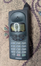 RARE Vintage Motorola Model 74801AD Brick Cell Phone  Carrying Case UNTESTED