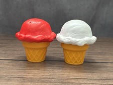 Fun Food Realistic ICE CREAM CONE Set Pretend Play