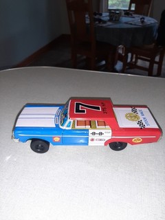 Vtg Japan Friction Ford Galaxie.