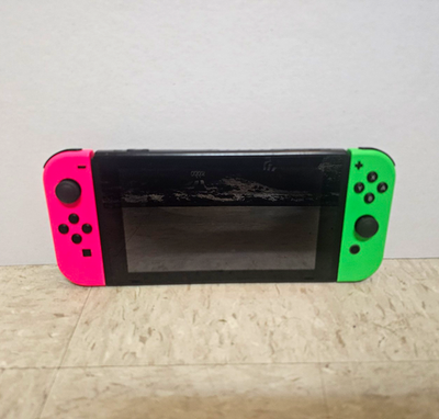 Nintendo Switch Console Neon Pink/Green Joy-Con, 32GB 720p HD, Wi