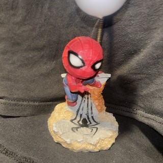 Anime Spider Man Foldable Battery Version Mini Light Desk Table Lamp Pendant New
