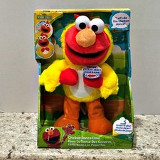 Sesame Street Chicken Dance Elmo Animated Dances and Sings Just Play NEW WORKS
