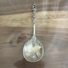 Sahnel&ouml;ffel Beilagenl&ouml;ffel Rose 835er Silber