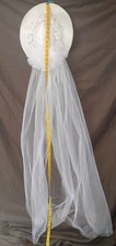 Vintage Hat Veil 60 Inches Long Beautiful Bridal Wedding
