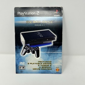 Sony PlayStation 2 PS2 Demo Disc Version 2.1 Playable Demo Cardboard Sleeve Test