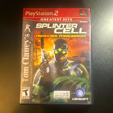 Tom Clancy's Splinter Cell Pandora Tomorrow PS2 Greatest Hits Manual NTSC-U/C