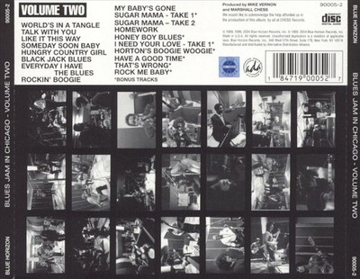 FLEETWOOD MAC - BLUES JAM IN CHICAGO V.2 [REMASTER] NEW CD