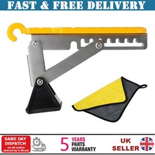 Car Door Step Foot Pedal Ladder SUV Truck Brand New Car Roof Tool Yellow