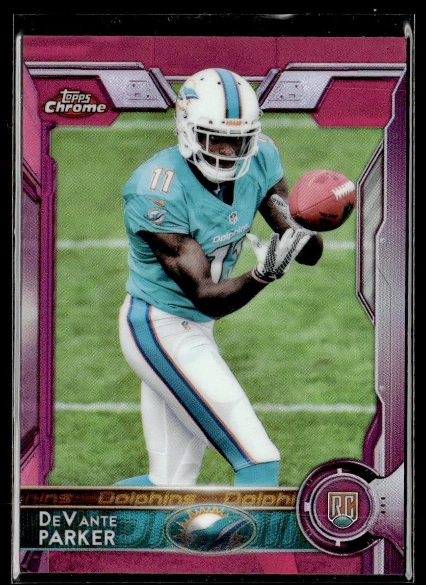 2015 Topps Chrome DeVante Parker Pink Refractor Rookie #/399 HSC