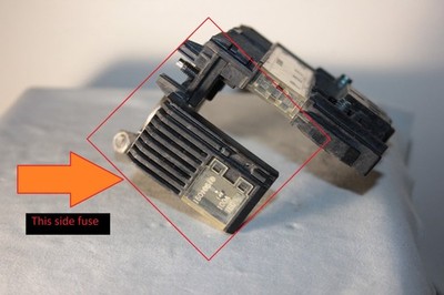 12-17 Chevy Sonic positive terminal battery auxiliary side 80A fuse