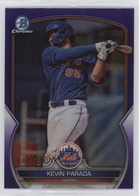 2023 Bowman Draft Chrome Purple Refractor 44/250 Kevin Parada #BDC-32 1g5d