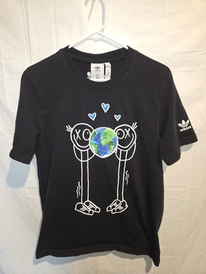 Adidas Originals x Andre Saraiva Mens M Graphic T-Shirt The World Needs Love