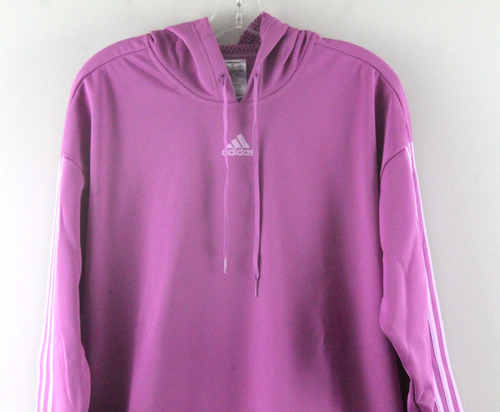 Adidas Damen Loose Fit Gear Up Hoody Sweatshirt XL Flieder Neu mit Etikett - Bild 2 von 11