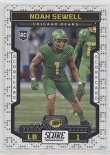 2023 Score Rookies Scorecard Noah Sewell #396 m5e