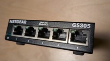 Netgear GS305 Unmanaged 5-Port Gigabit Ethernet Switch
