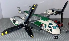 Lego 60021 City Cargo Heliplane Complete Set With Minifigures Manuals