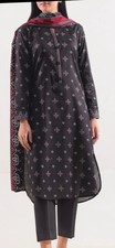 Pakistani Women Shalwar Kameez Size Medium 3 Piece