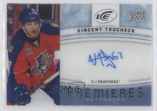 2014-15 Upper Deck Ice Premieres Vincent Trocheck #IPA-VT Auto 0c3