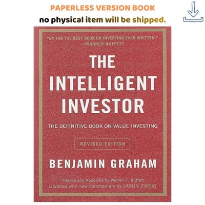 The Intelligent Investor Rev Ed.: The Definitive Bo, Benjamin Graham 2006