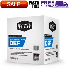 Super Tech DEF 2.5 Gallon, 9.4L for Diesel Fuel Vehicles, Free Shipping