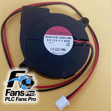 1PCS Brand New SUNON EF50151B1-C02C-A99 12V 1.92W 5015 5CM 2-wire Cooling Fan