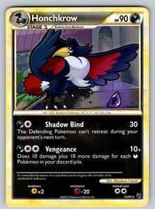 Honchkrow 16/90 Undaunted Rare