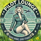 Vintage Pilot Lounge Sculpture Retro Aviation Tin Metal Signs Home Décor 8x8