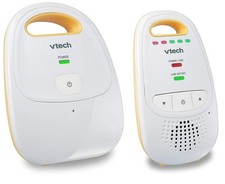 VTech Upgraded Audio Baby Monitor with One Parent Unit, Yellow