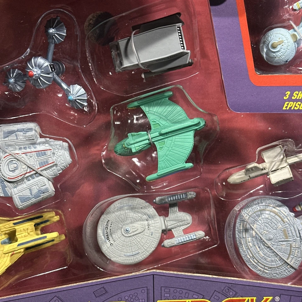 Micro Machines Star Trek Edición Limitada #030224 Juego Coleccionista II Galoob Foto 4 de 4