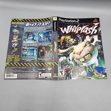 Whiplash (Sony PlayStation 2, 2003) PS2 / Case Insert ONLY / No Game